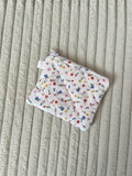 Mutli Floral Keychain Wallet, coin purse for women