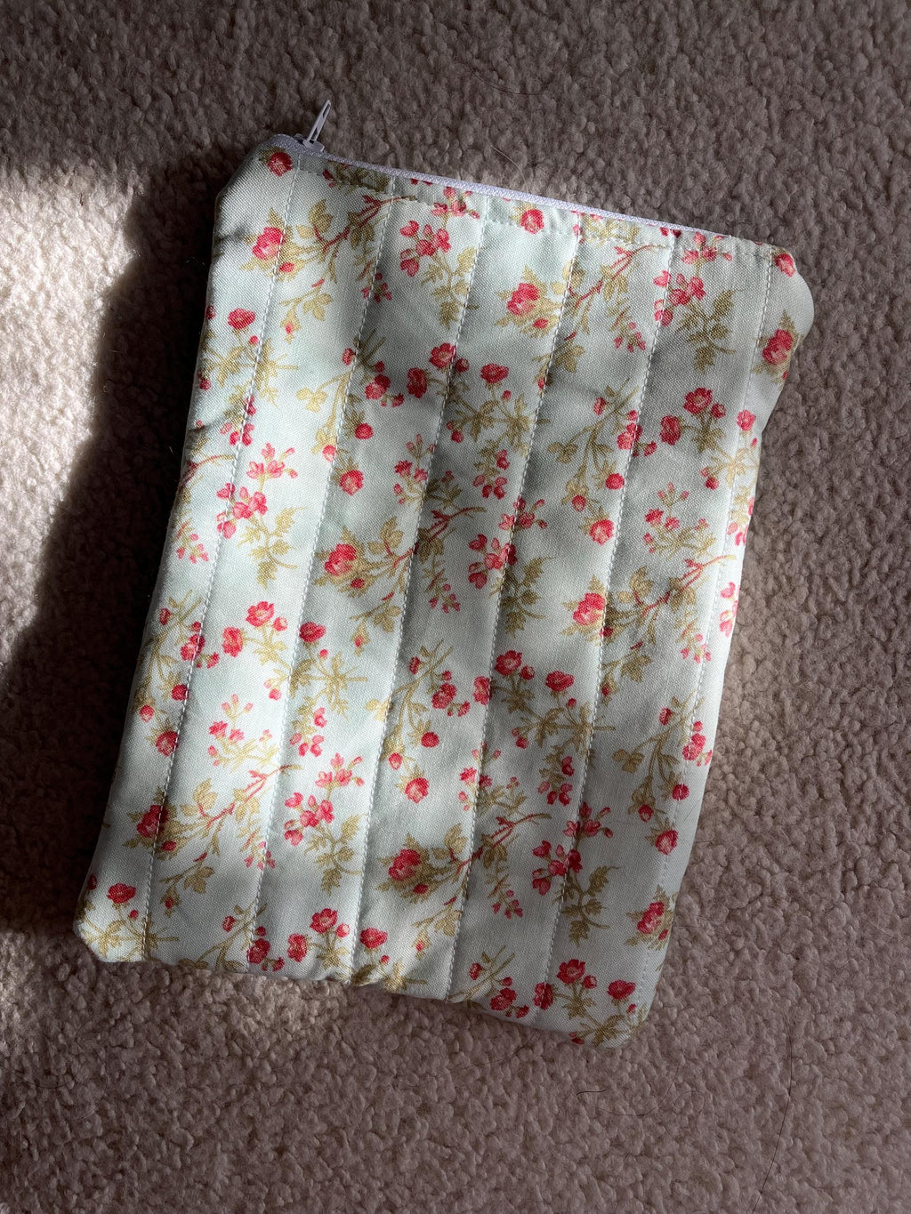 Blue Patchwork Kindle Sleeve, Ereader sleeve
